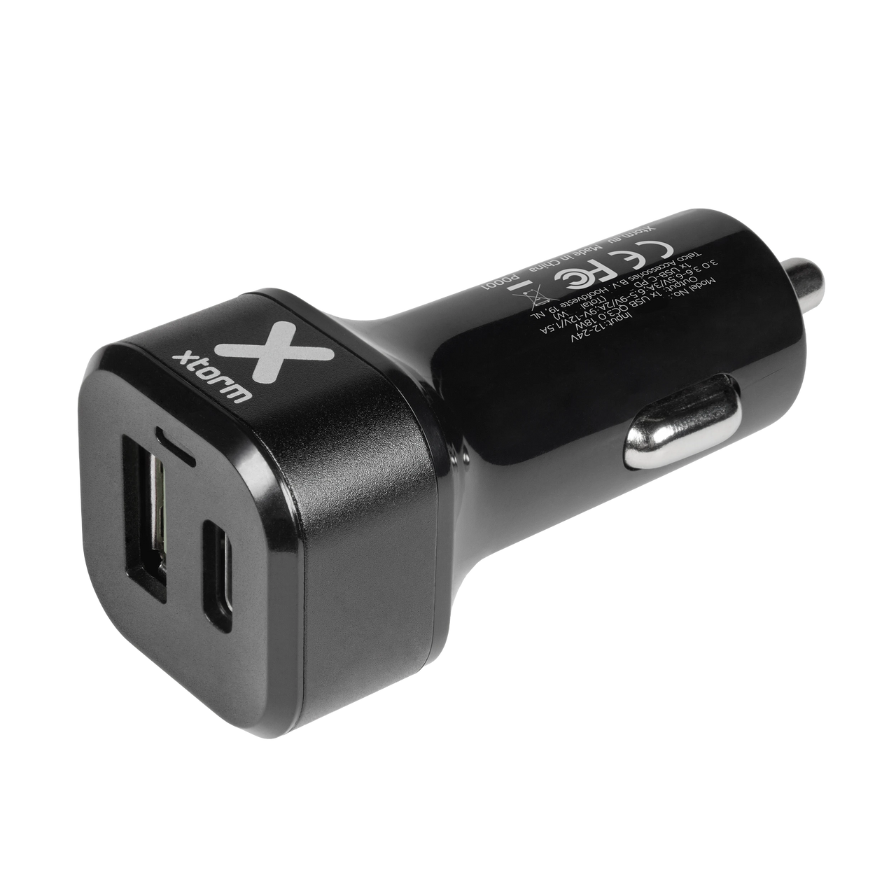 48W Car charger Pro - USB-C + USB-A