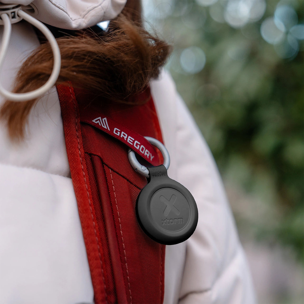 TravelTag for iPhone (iOS) - Water-resistant - Charcoal Black