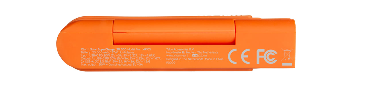 Xtreme Solar Power Bank - 10.000 mAh