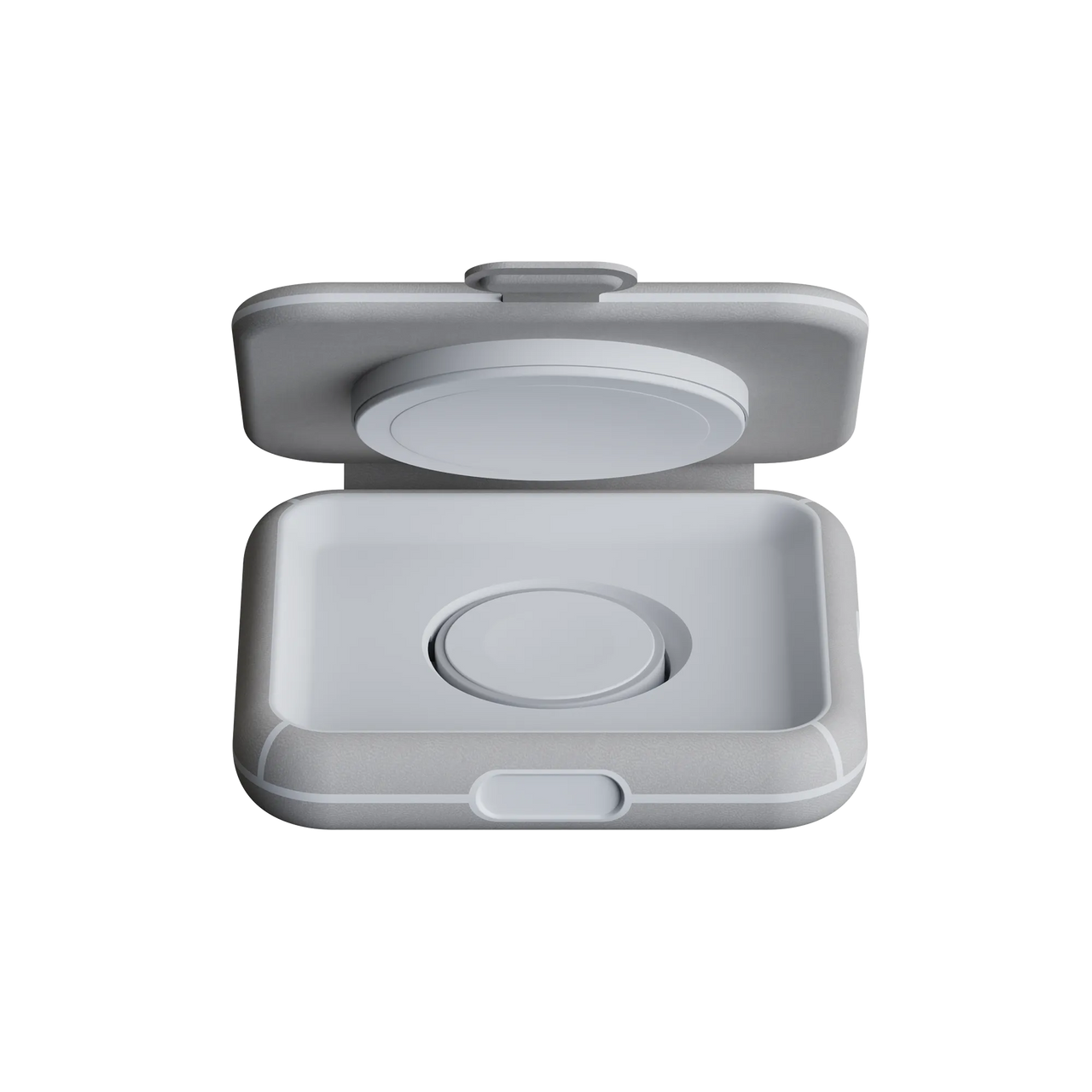 Foldable Wireless Travel Charger 2in1