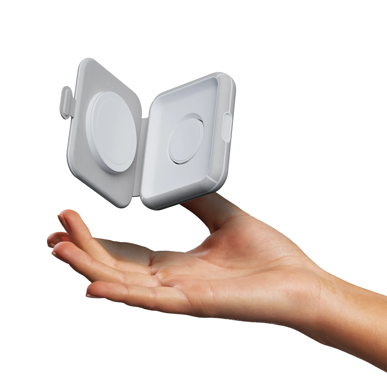 Foldable Wireless Travel Charger 2in1