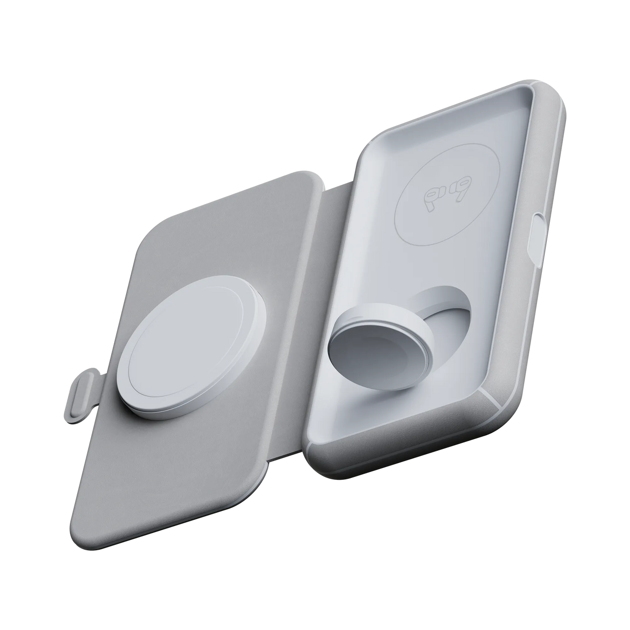 Foldable Wireless Travel Charger 3in1