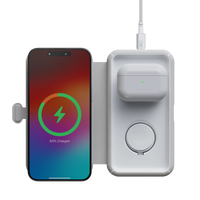 Thumbnail for Foldable Wireless Travel Charger 3in1