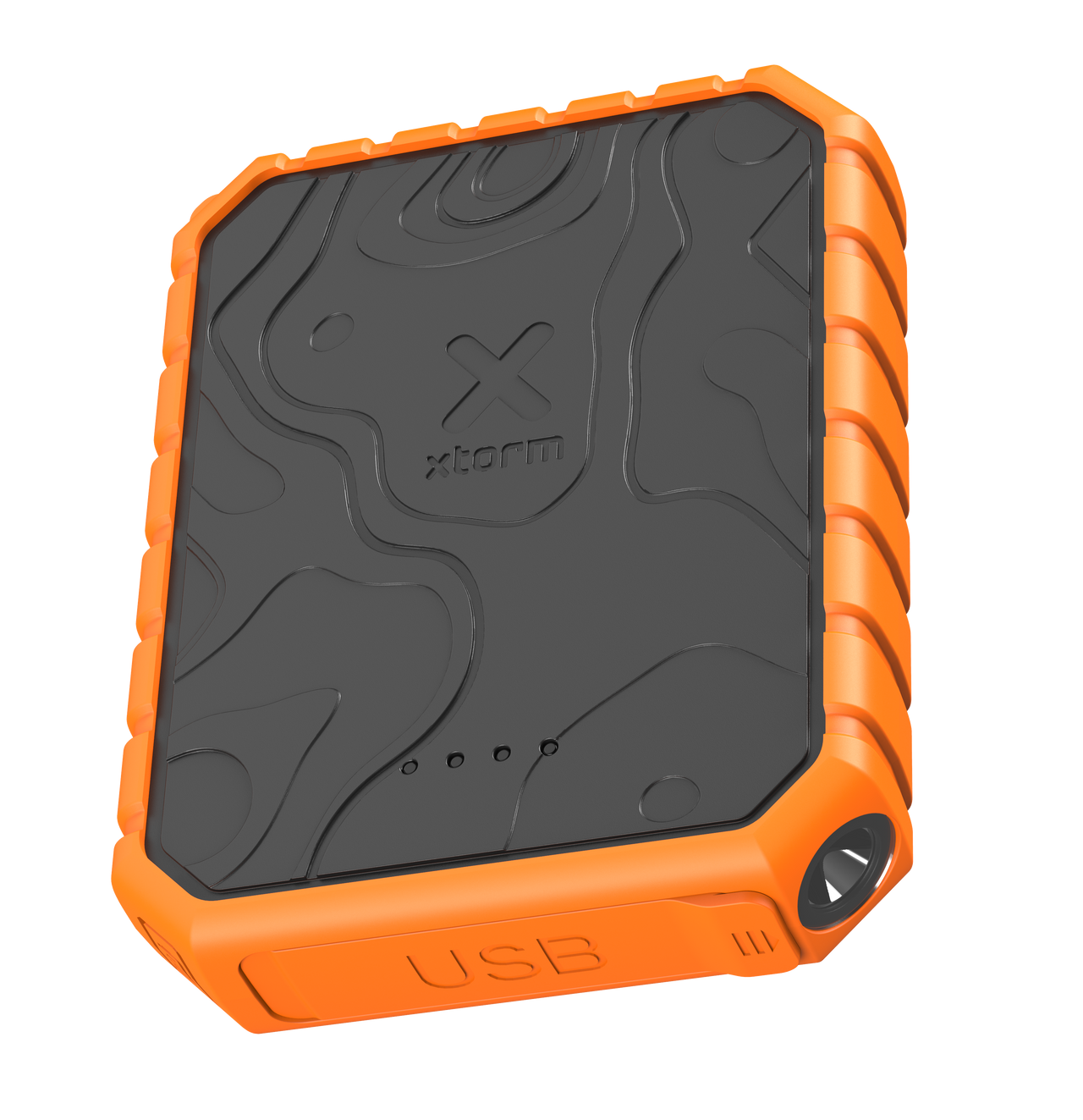 Xtreme Power Bank Rugged 20W - 10.000 mAh - Outdoor - Waterproof with Flashlight - Quick Charge 3.0