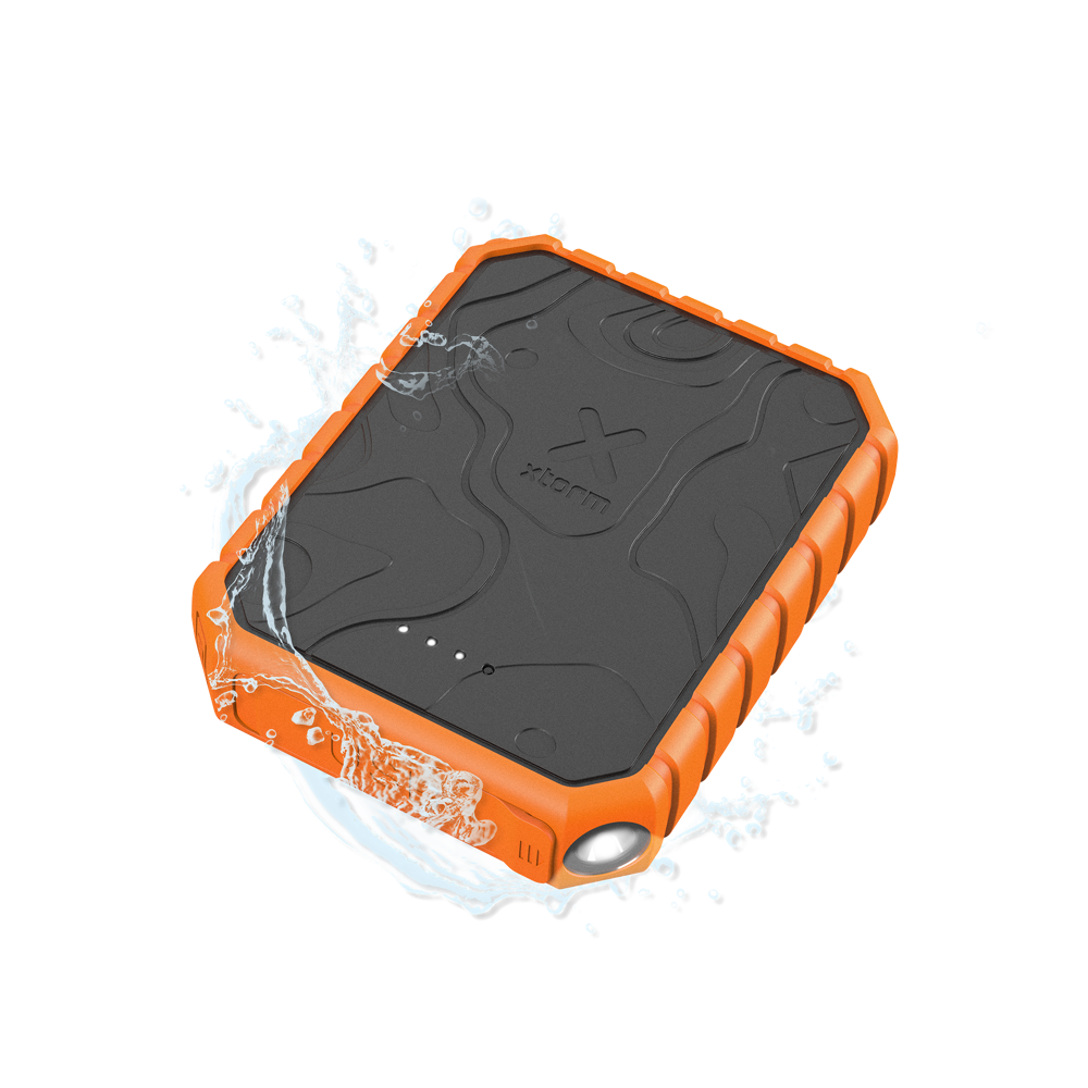 Xtreme Power Bank Rugged 20W - 10.000 mAh - Outdoor - Waterproof with Flashlight - Quick Charge 3.0