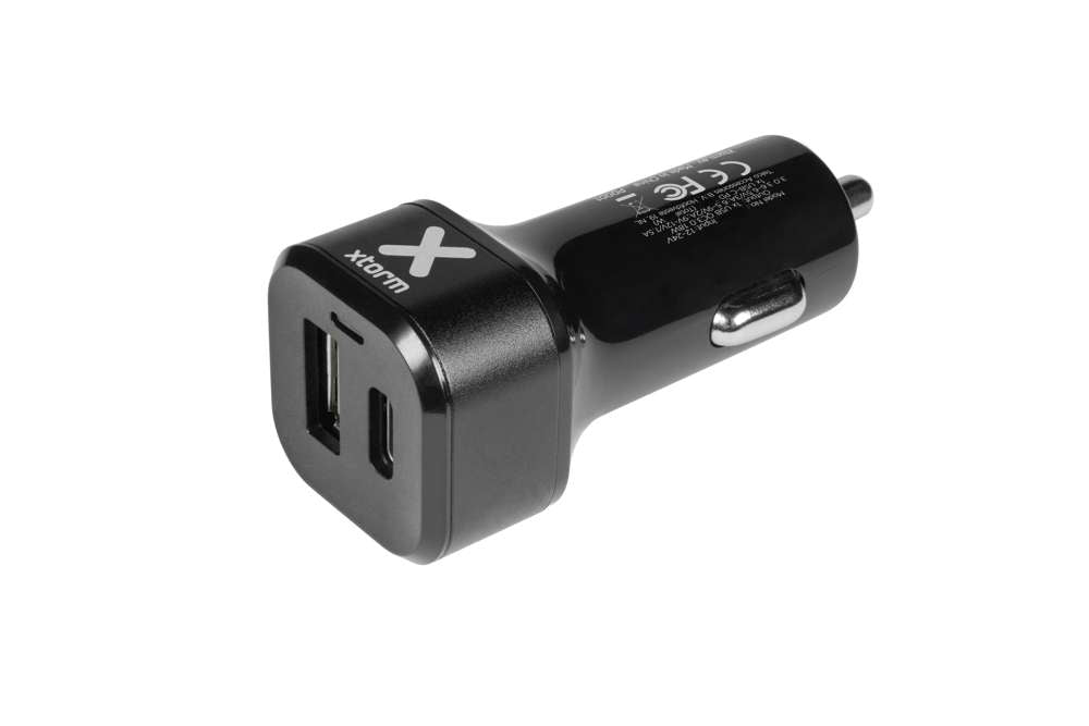 48W Car charger Pro - USB-C + USB-A