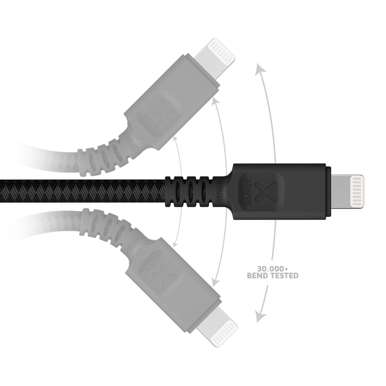 Next Gen Cable USB to Lightning (1,5m) Black