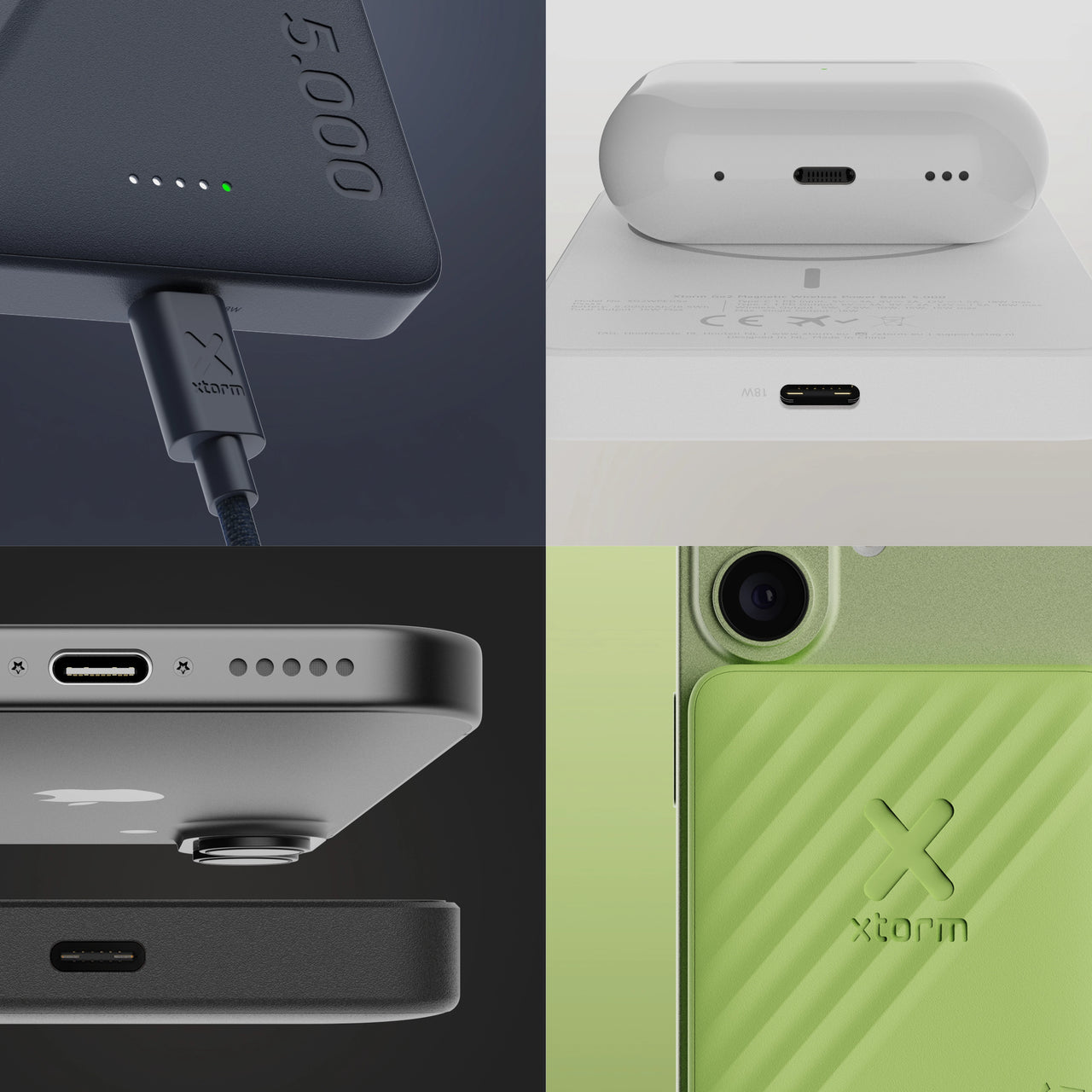 Go2 Wireless Powerbank 5.000 - Charcoal Black