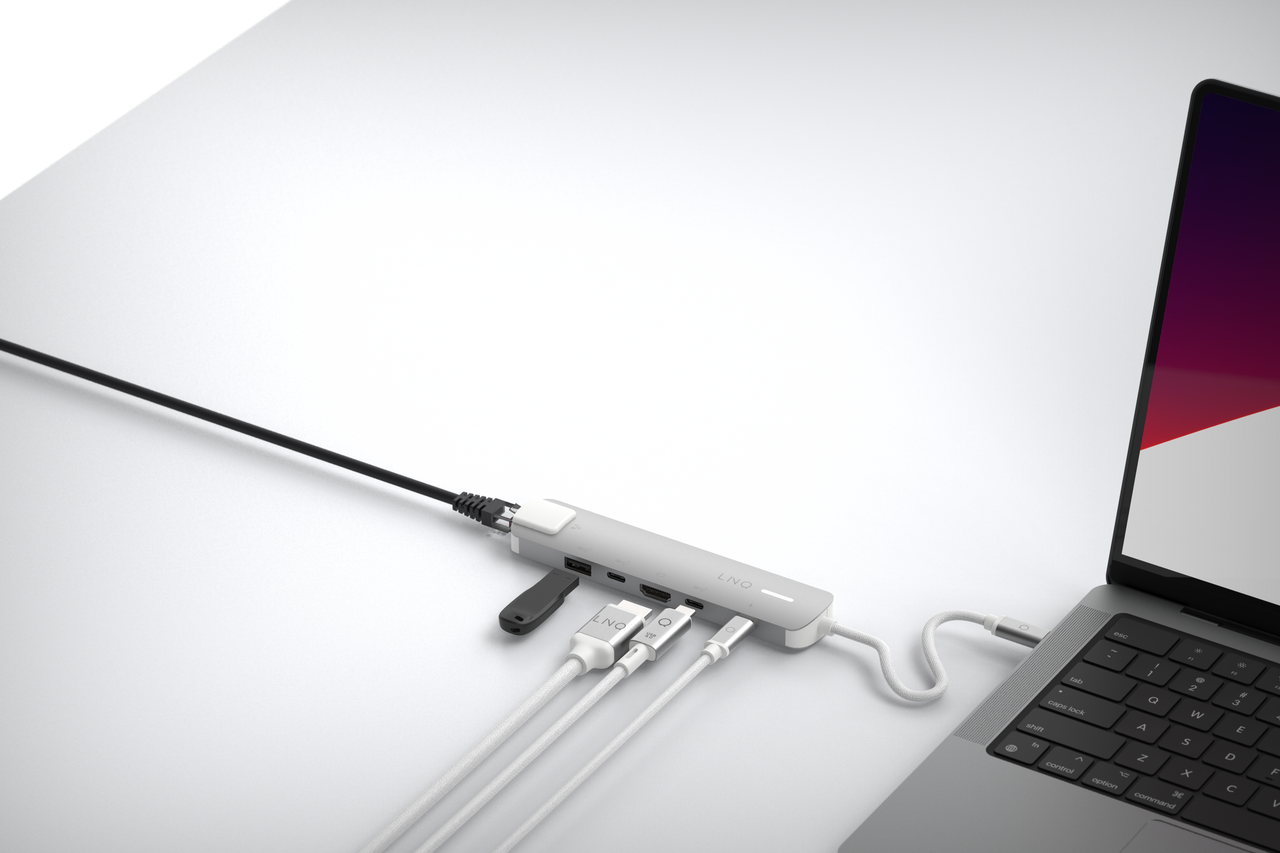 LINQ 6in1 PRO USB-C Multiport Hub 140W