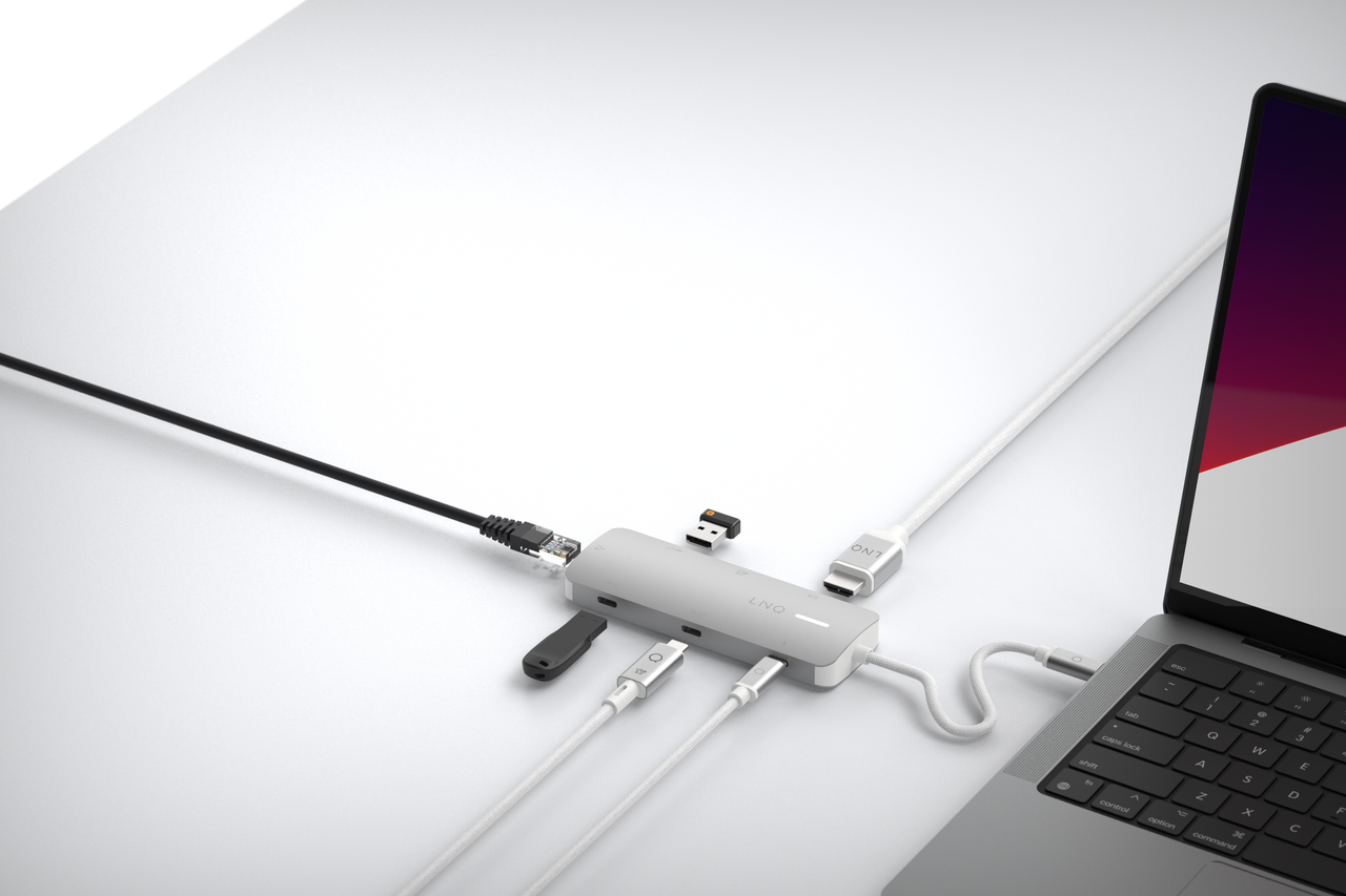 LINQ 8in1 PRO USB-C Multiport Hub 140W