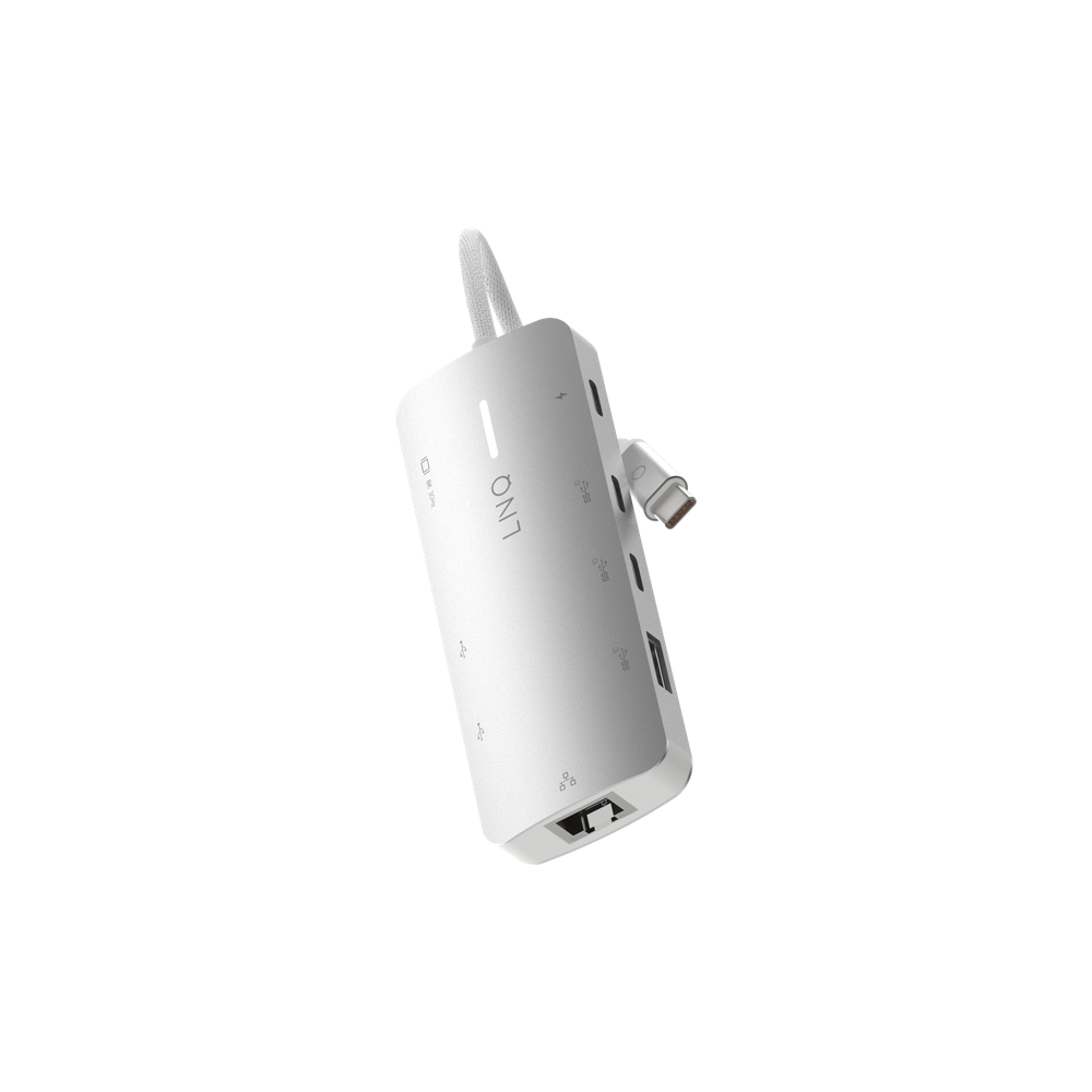LINQ 8in1 8K PRO USB-C Multiport Hub 140W