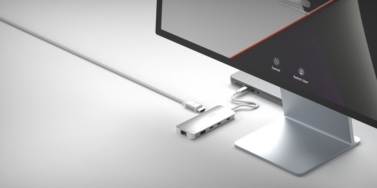 LINQ 8in1 8K PRO USB-C Multiport Hub 140W