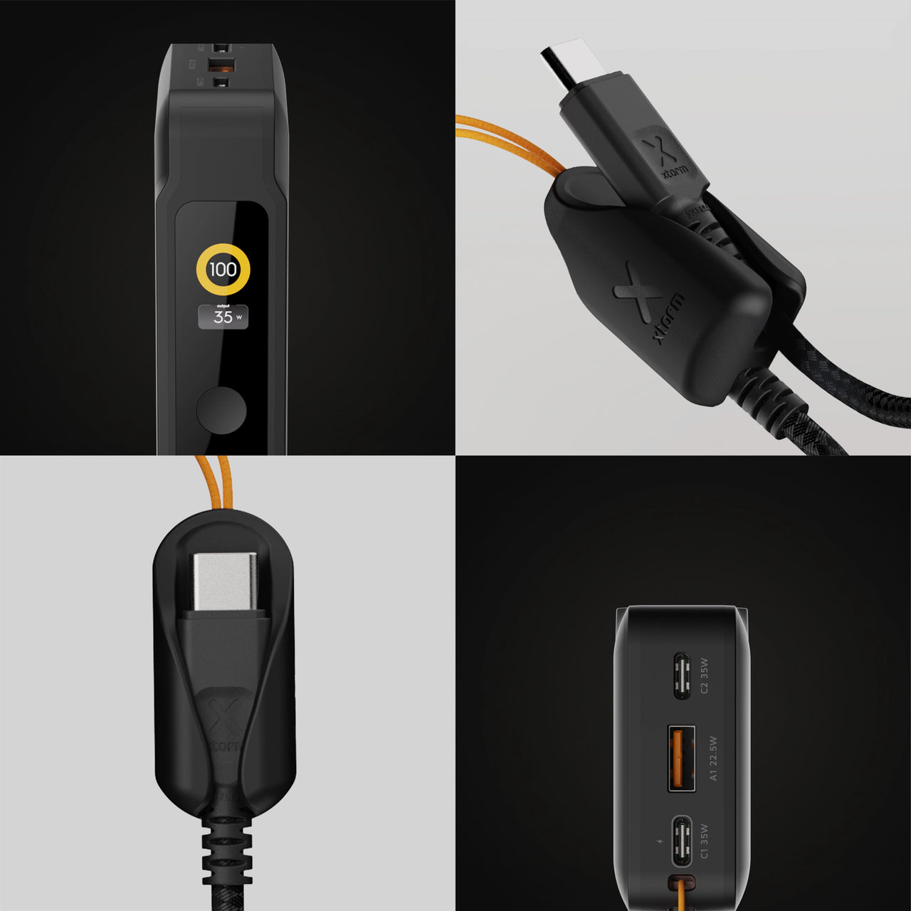 NextGen Powerbank 35W - 10,000 mAh - Midnight Black