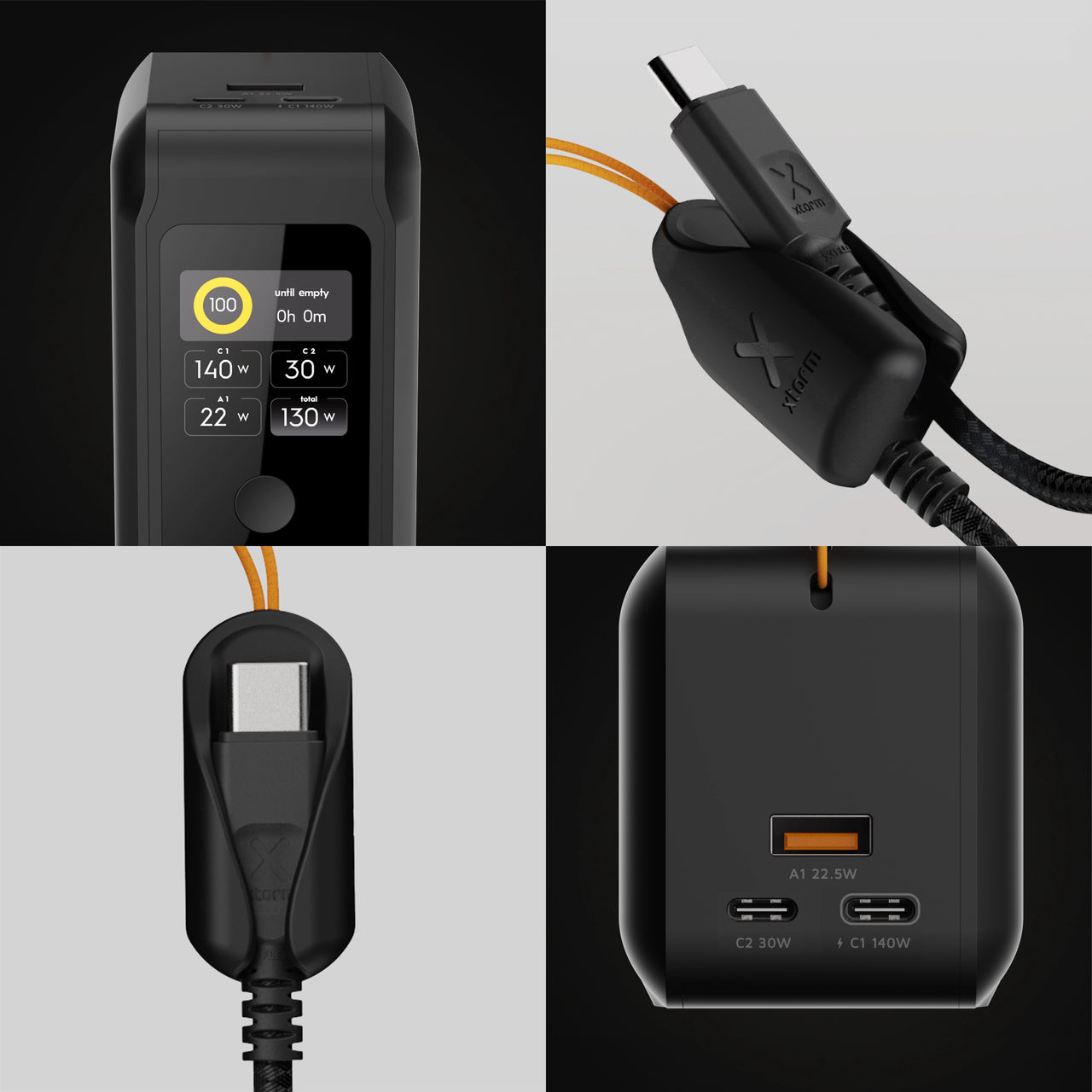 NextGen Powerbank 140W - 27,000 mAh - Midnight Black