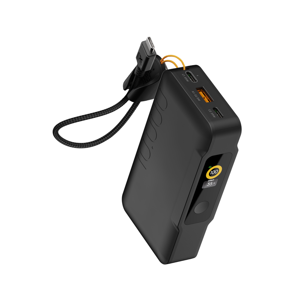 NextGen Powerbank 35W - 10,000 mAh - Midnight Black