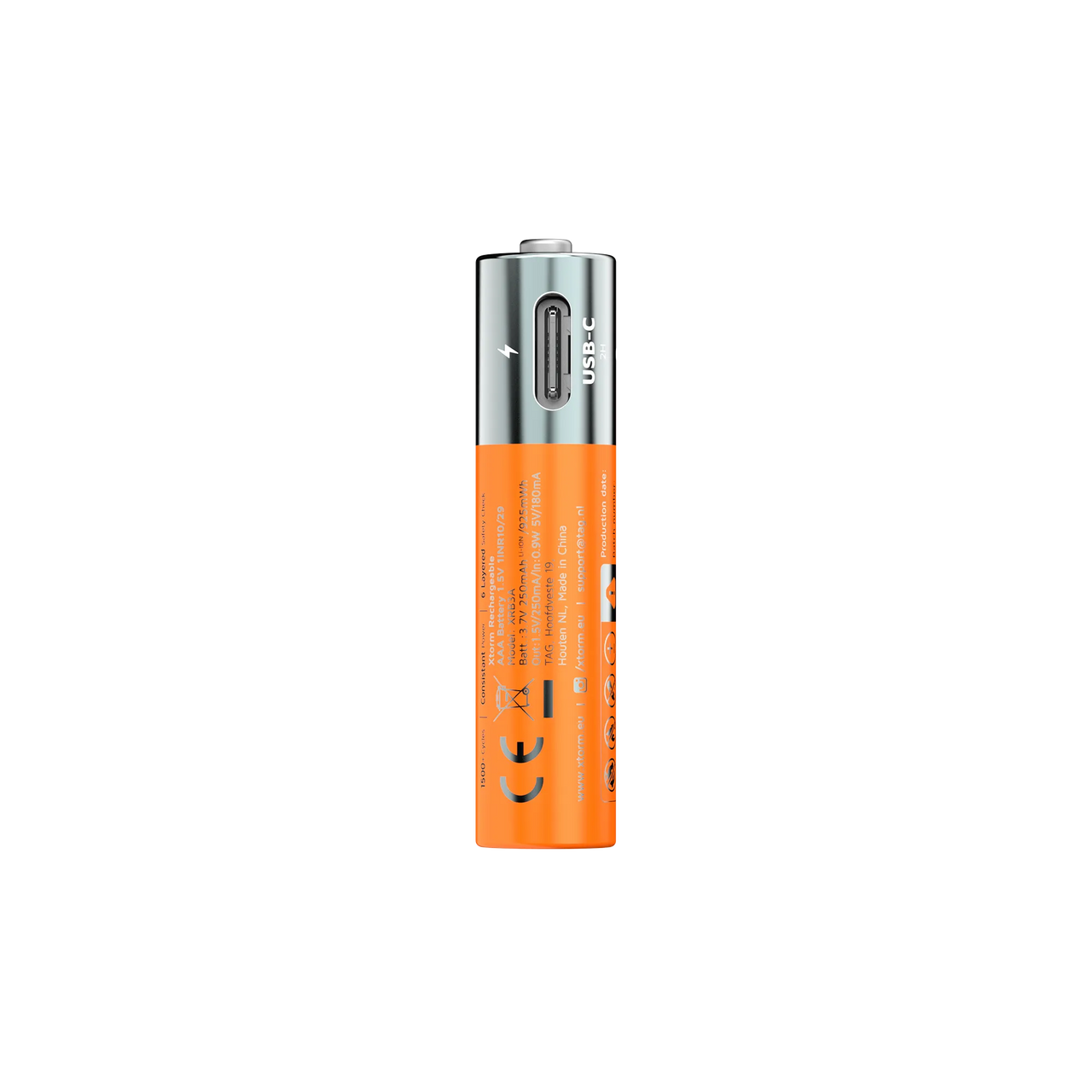 Rechargeable AAA Batteries with USB-C - 4 Pack