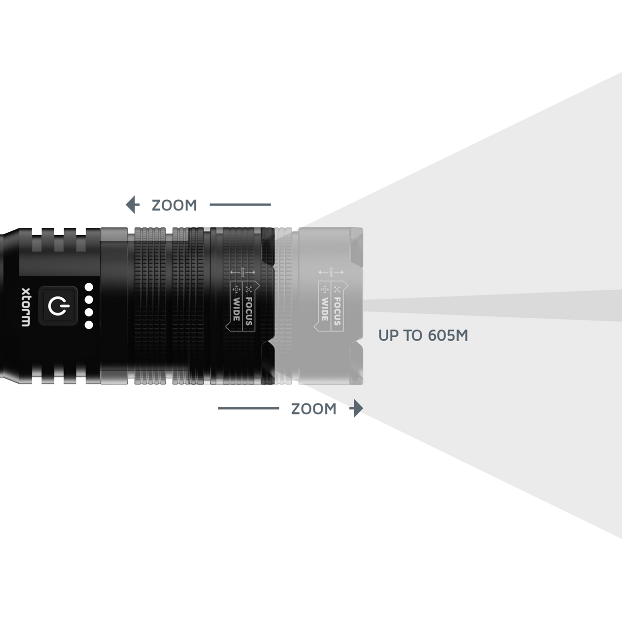 Flashlight Powerbank 10.500 mAh
