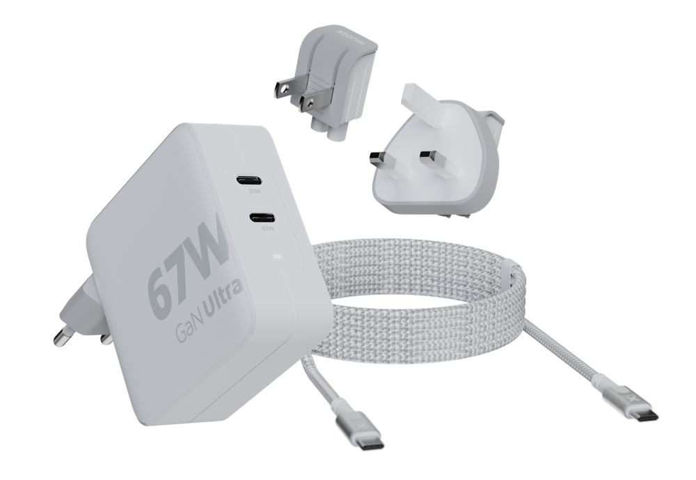 67W GaN-Ultra Travel Charger + USB-C PD Cable