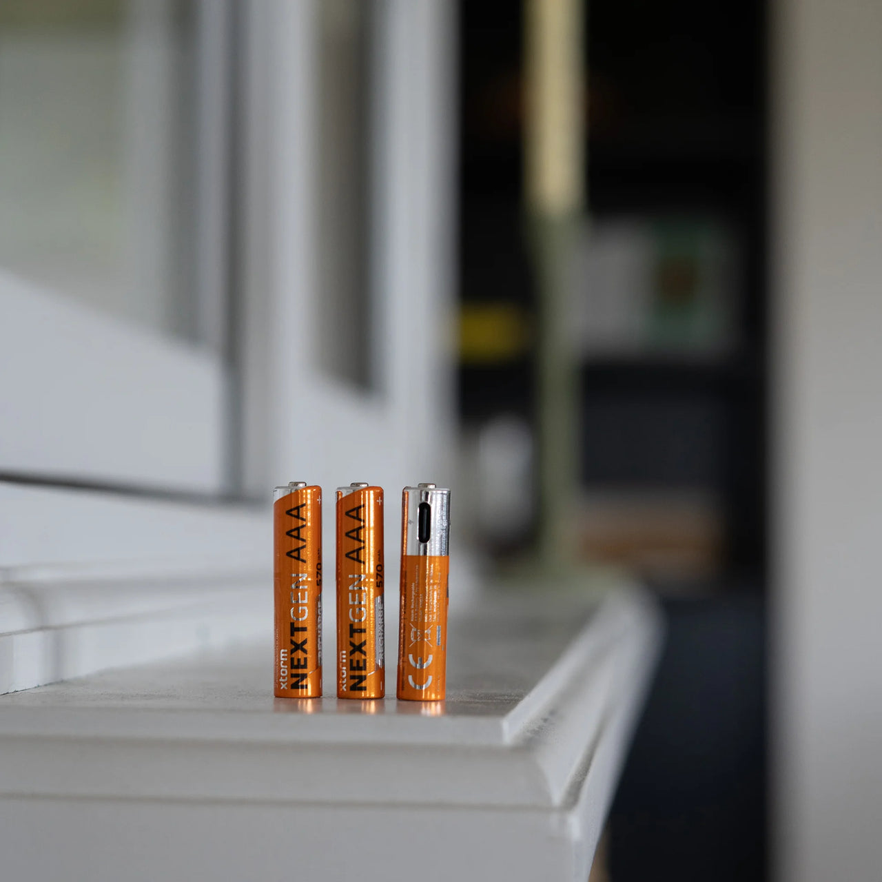Rechargeable AAA Batteries with USB-C - 4 Pack