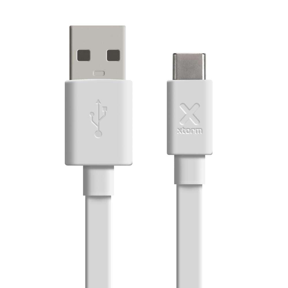 Flat USB to USB-C Cable - 1 Meter - Xtorm EU