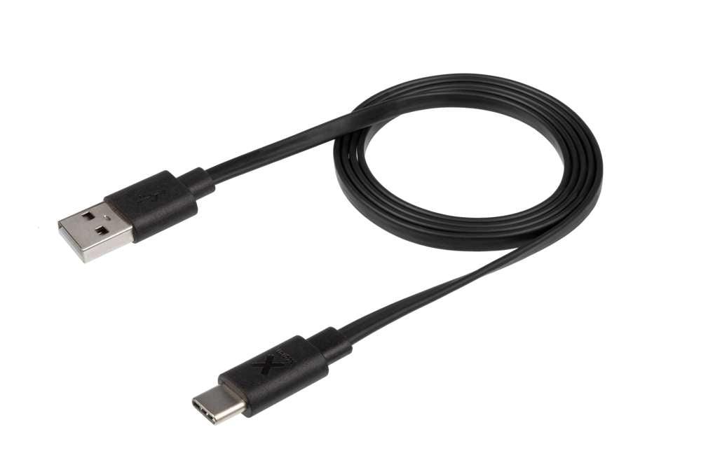 Flat USB to USB-C Cable - 1 Meter - Xtorm EU